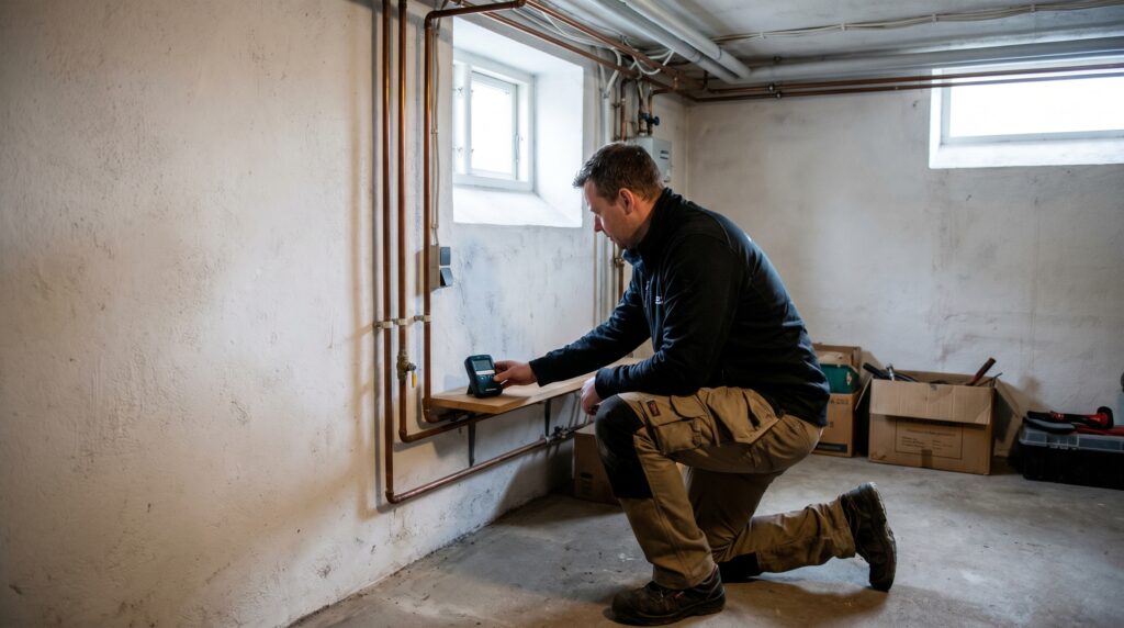 Prøvetagning af byggemateriale