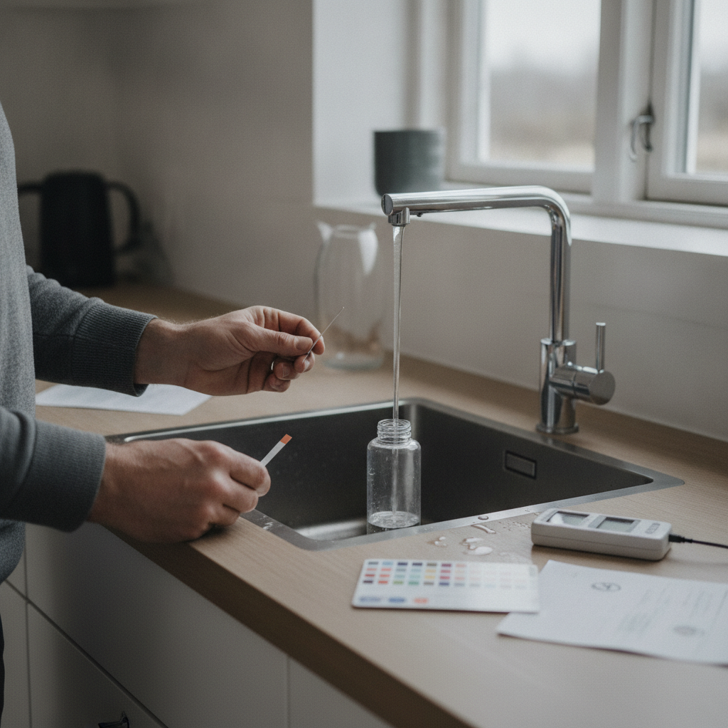 Test af vandkvalitet derhjemme: parametre, prøvetagning, hvad du selv kan måle, og hvornår der skal laboratorietest til